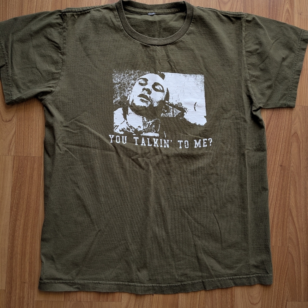 Taxi Driver Graphic T-shirt Featuring Robert De Niro Are You Talking To Me?